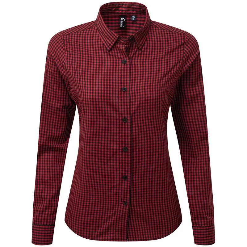 Womens Maxton Check Long Sleeve Shirt Womens Maxton Check Long Sleeve Shirt