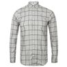 Brushed Check Casual Shirt With Buttondown Collar