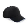 Authentic 5Panel Cap Piped Peak