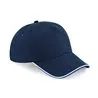 Authentic 5Panel Cap Piped Peak