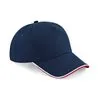 Authentic 5Panel Cap Piped Peak