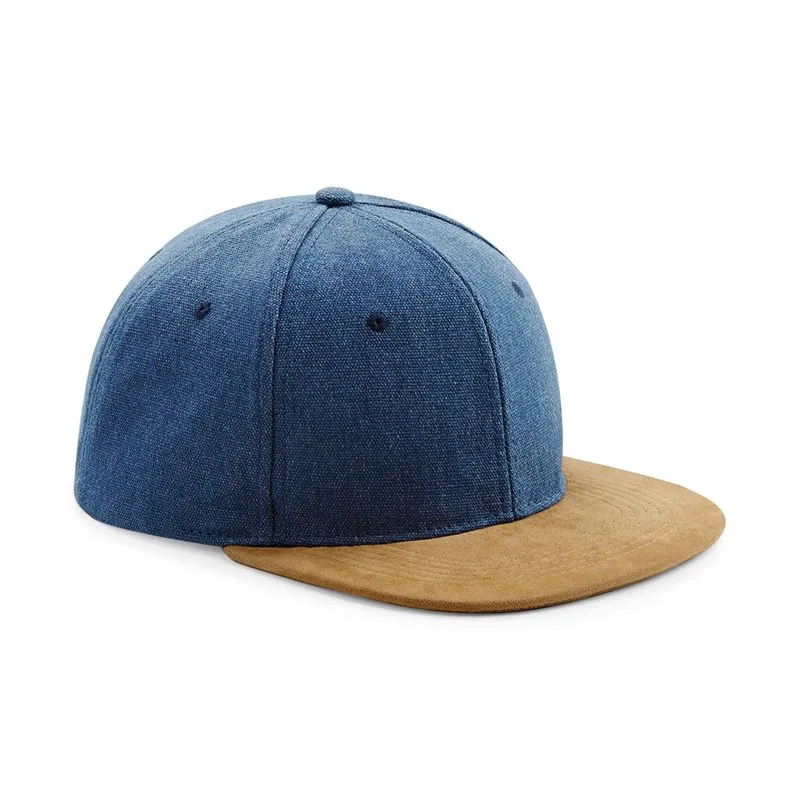 Suede Peak Snapback