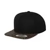 Leather Snapback 6089Lh