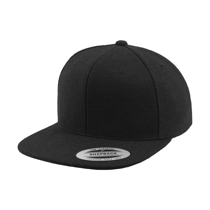 Melton Wool Snapback 6689M