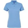 Womens Polycotton Blend Polo