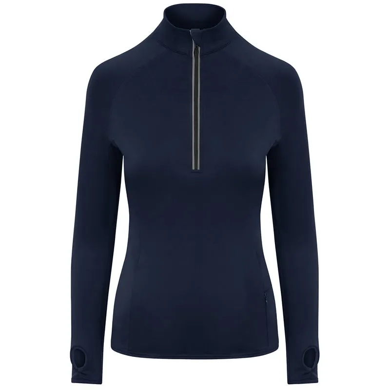 Girlie Cool Flex Long Halfzip Top