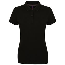 Womens Microfine Piqu Polo Shirt