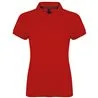 Womens Microfine Piqu Polo Shirt
