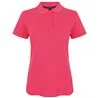 Womens Microfine Piqu Polo Shirt
