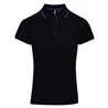 Womens Contrast Coolchecker Polo