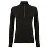 Womens Longsleeved Zip Top