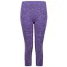 Womens Seamless Cropped Leggings