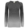 Womens Seamless Fade Out Long Sleeve Top