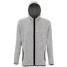 Tridri Melange Knit Fleece Jacket