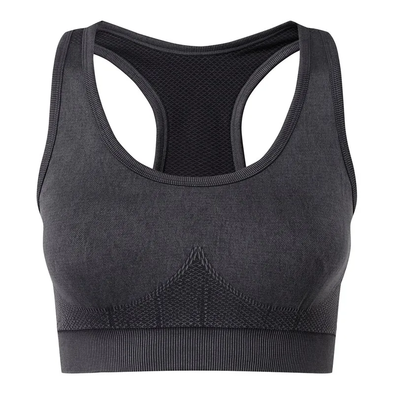 Tridri Seamless 3D Fit Multisport Denim Look Bra