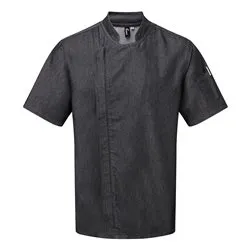 Chefs Zipclose Short Sleeve Jacket