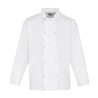 Studded Front Long Sleeve Chefs Jacket