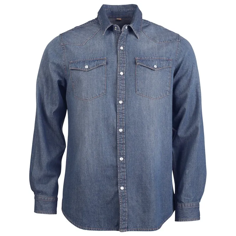Long Sleeve Denim Shirt Long Sleeve Denim Shirt