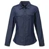 Womens Jeans Stitch Denim Shirt
