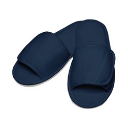 Opentoe Slippers With Hook And Loop Strap