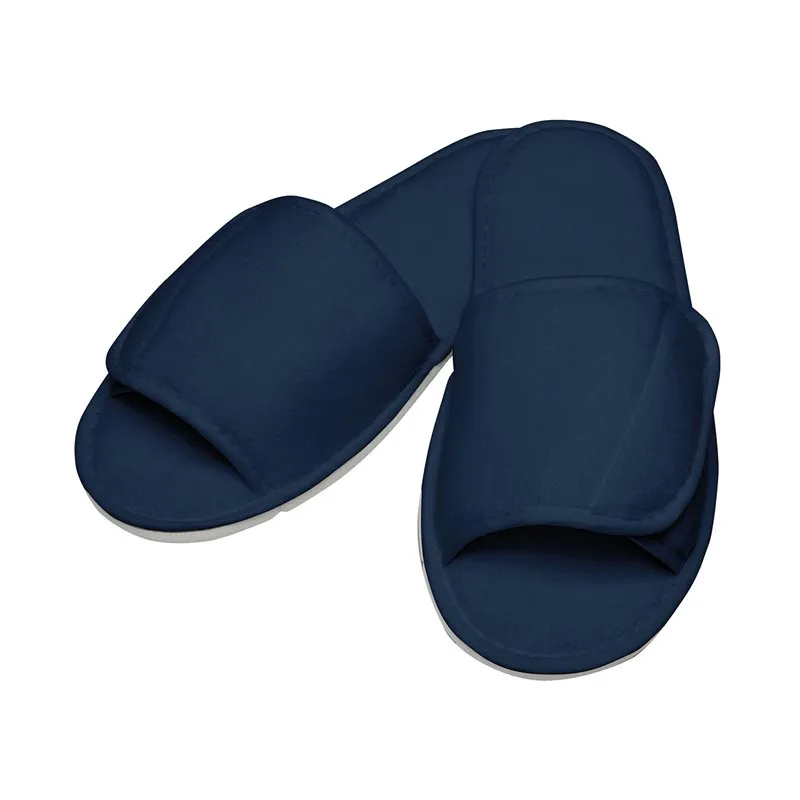 Opentoe Slippers With Hook And Loop Strap Opentoe Slippers With Hook And Loop Strap