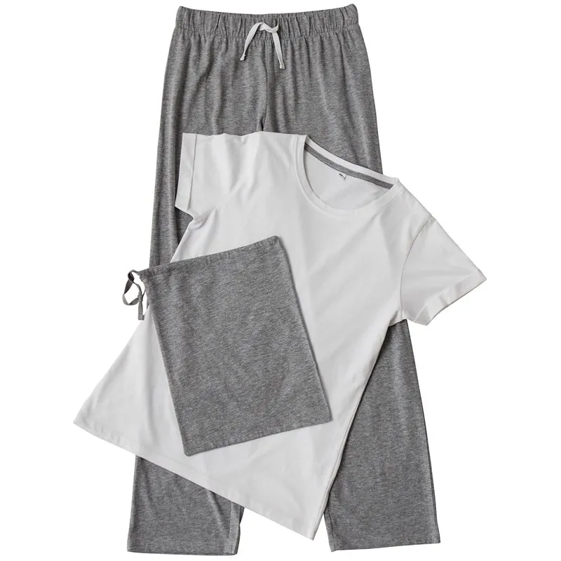 Womens Long Pant Pyjama Set In A Bag Womens Long Pant Pyjama Set In A Bag