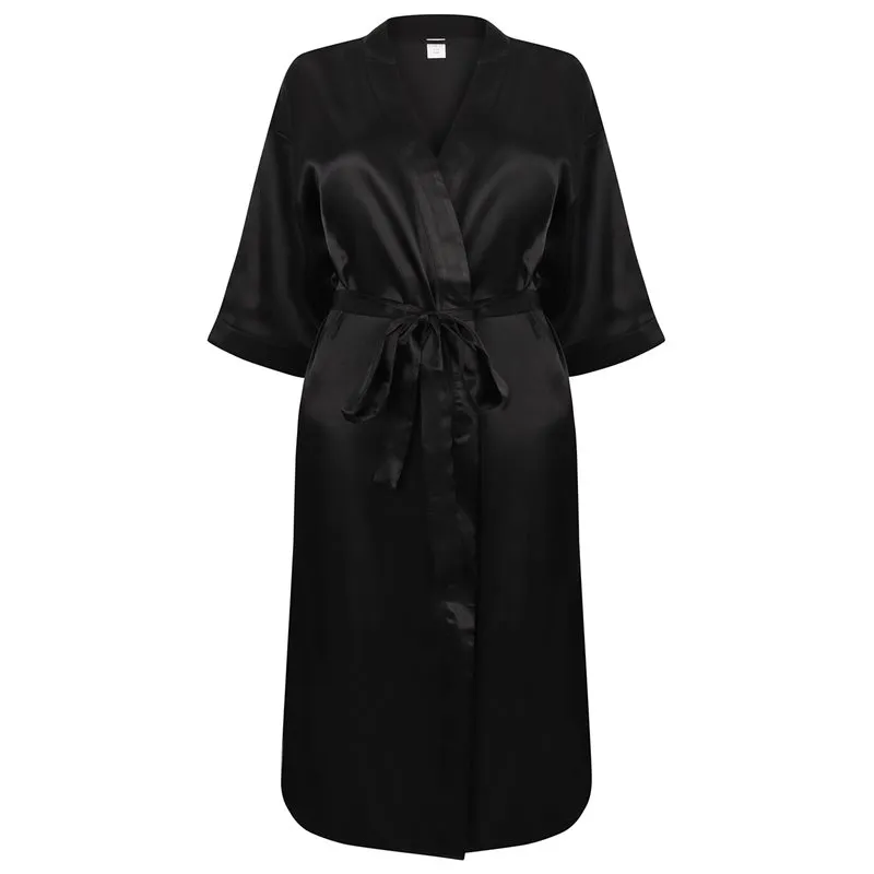 Womens Satin Robe Womens Satin Robe