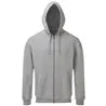 Mens Coastal Vintage Wash Loop Back Zip Through Hoodie