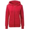 Womens Zipthrough Organic Hoodie