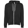 Unisex Polycotton Fleece Full Zip Hoodie