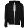 Unisex Polycotton Fleece Full Zip Hoodie