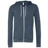 Unisex Polycotton Fleece Full Zip Hoodie