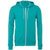 Unisex Polycotton Fleece Full Zip Hoodie