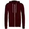 Unisex Polycotton Fleece Full Zip Hoodie