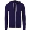 Unisex Polycotton Fleece Full Zip Hoodie