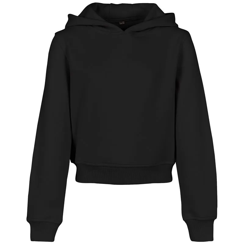 Girls Cropped Sweat Hoodie Girls Cropped Sweat Hoodie