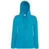 Womens Lightweight Hooded Sweatshirt Jacket