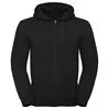 Authentic Melange Zipped Hood Sweatshirt