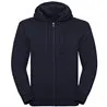 Authentic Melange Zipped Hood Sweatshirt