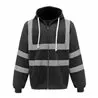Hivis Zip Hoodie Hvk07