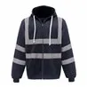 Hivis Zip Hoodie Hvk07