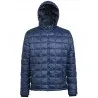 Box Quilt Hooded Jacket