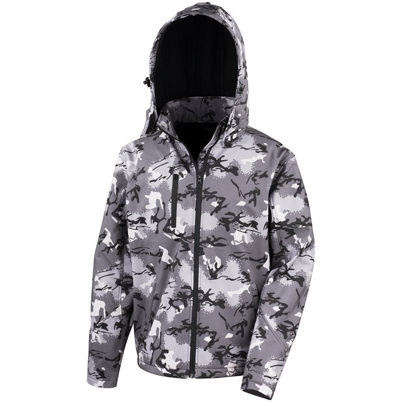 Camo Tx Performance Hooded Softshell Jacket Camo Tx Performance Hooded Softshell Jacket