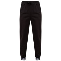 Joggers With Striped Cuffs
