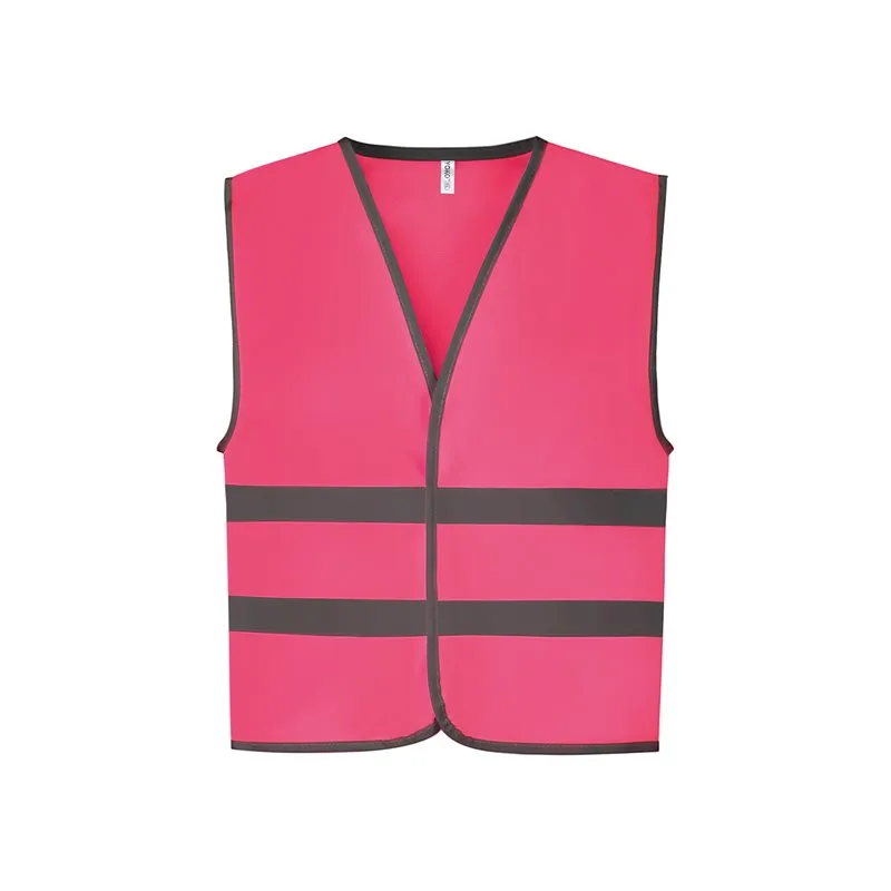 Hivis Reflective Border Kids Waistcoat Hvw102Ch Hivis Reflective Border Kids Waistcoat Hvw102Ch