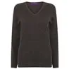 Womens 12 Gauge Vneck Jumper