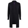 Womens Longline Open Cardigan
