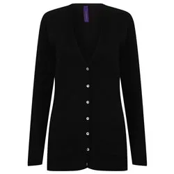 Womens Vbutton Cardigan