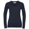 Womens Vneck Knitted Sweater