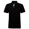 Mens Classic Fit Contrast Polo